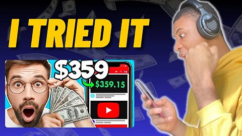 REVEALED ON Get Paid $359+ JUST Watching YouTube Videos (Get Paid To Watch Videos)FREE PayPal Money