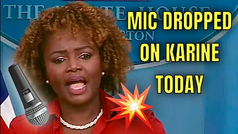 BOOM! 💥 Newsmax Reporter DESTROYS Karine Jean-pierre Over Biden’s Disastrous Polls!