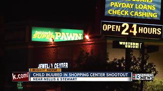 Ten-year-old child wounded in shopping center shooting