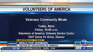 2 Meals for Veterans this week