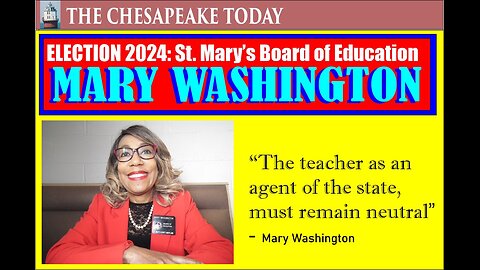 ELECTION 2024: Mary Washington Interview St. Mary's School Board