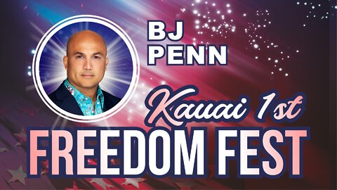 Kauai 1st Freedom Fest - BJ Penn