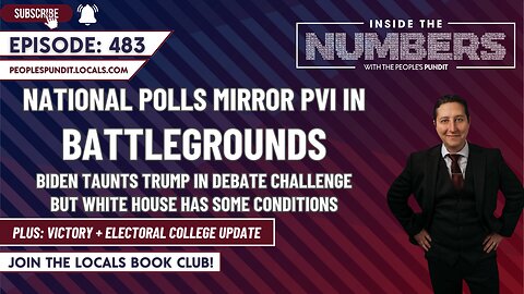 National and State Polls in PVI Sync, Plus Debate(!) | Inside The Numbers Ep. 483