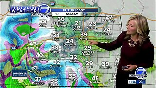 Chilly but dry in Denver this Thanksgiving