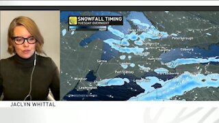 Lake effect snow, an Alberta clipper and much colder air coming in Ontario