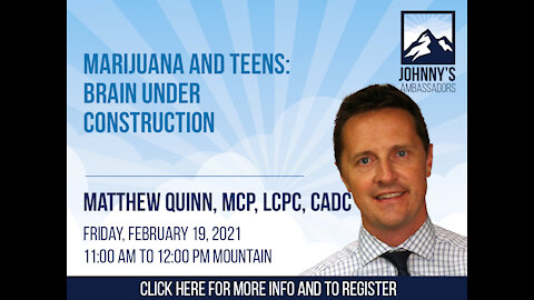 Marijuana and Teens: Brain Under Construction