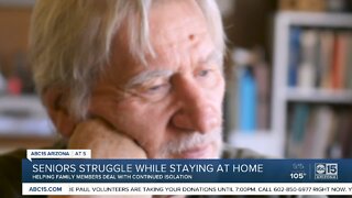 Seniors struggling with mental health as state returns to "normal"