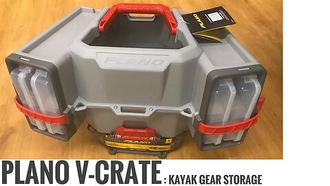 Plano V-Crate: Kayak Fishing Milk Crate Alternative