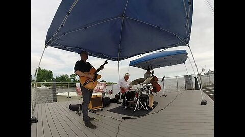 "Star Spangled Banner" by the Port 5 Live Jazz Trio @ the National association of Naval Veterans