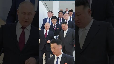 Vladimir Putin accepts Kim Jong Un's offer of North Korean visit #shorts