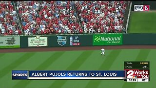 Albert Pujols' Emotional Return to St. Louis