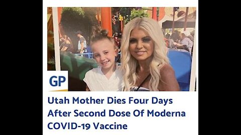 Utah Mother Dies Four Days After Second Dose Of Moderna COVID-19 Vaccine