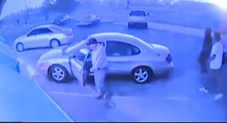 Las Vegas police looking for violent carjacking suspects