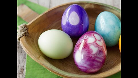 ⏰Как КРАСИВО покрасить ЯЙЦА на ПАСХУ без красителей_ КОСМИЧЕСКИЕ яйца в луковой 2