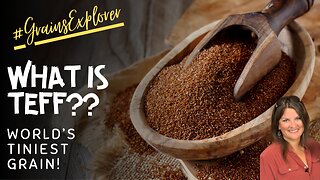 All About Teff | April 2024 Grains Explorer Challenge | Ancient Gluten Free Grain