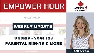 UNDRIP, SOGI 123, Parental Rights and More With Tanya Gaw Nov 8th
