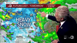 Latest Colorado snow forecast: "Potent" storm could dump 8+ inches across Denver area