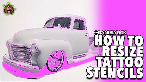 How To Resize Tattoo Stencils