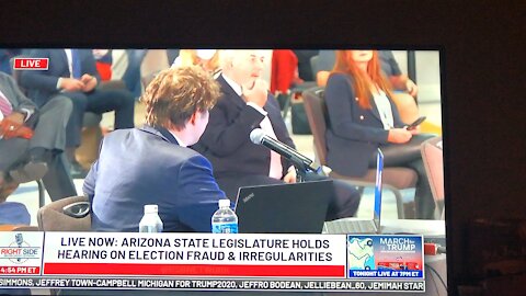Arizona Legislature Meeting on Election Fraud