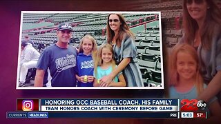Honoring OCC Baseball coach