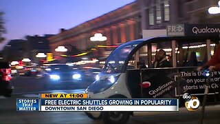 Free shuttles gaining popularity downtown