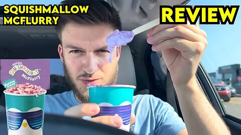 McDonalds SQUISHMALLOWS McFlurry Review