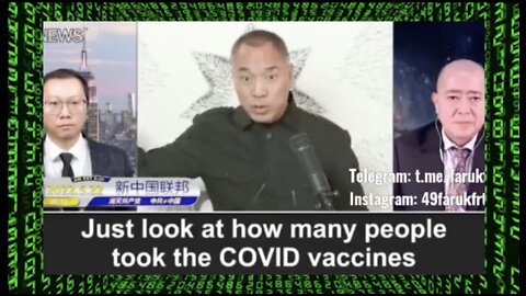 CHINESE 'WHISTLEBLOWER' MILES GUO - SAYS MONKEYHOAX IS JUST THAT A HOAX AND A COVERUP OF THE JAB