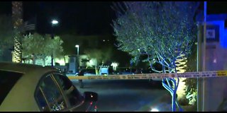 Heavy police presence in west Las Vegas