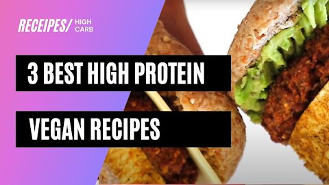 3 best high protein vegan breakfast recipes!