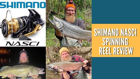 Shimano Nasci Spinning Reel Review / Shimano Fishing Reel Review / Fishing Gear Reviews