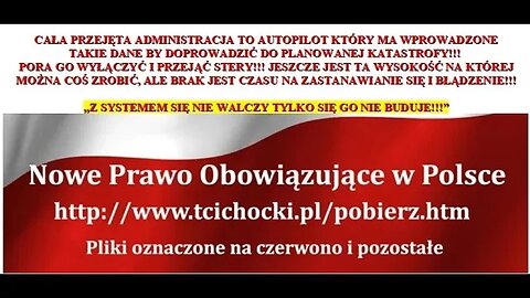 Naród Polski jest zwierzchnikiem władzy ! Art.4 Konstytucji Rzeczypospolitej Polskiej