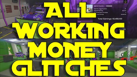 *EASY* SOLO GTA 5 MONEY GLITCHES WORKING RIGHT NOW! ALL GTA 5 ONLINE MONEY GLITCHES (ALL CONSOLES)