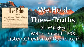 We Hold These Truths - Jimmy Stewart - Bill of Rights 150th - Welles - FDR - Barrymore