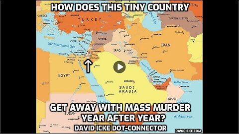 How Does This Tiny Country Get Away With Mass Murder Year After Year - David icke Dot-Connector