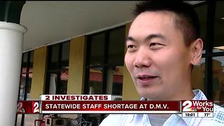 Statewide staff shortage at DMV