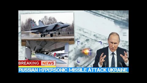 🔴 Hypersonic missiles : Russia launches hypersonic missile - destroys ukraine arsenal
