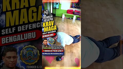 Self Defense Bengaluru (Krav Maga) by Franklin Joseph for all Men Women Kids Teens #Shorts #KravMaga