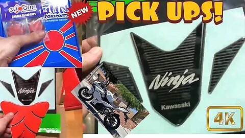 NINJA400 #02: MAIL CALL! Kawasaki.Com & Revzilla| Shogun-Sliders,12V Relay,Tools,Grip Pads +Giveaway