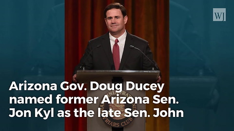 Breaking: Arizona Governor Announces Replacement for John McCain