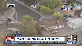 Man found dead in Mesa home