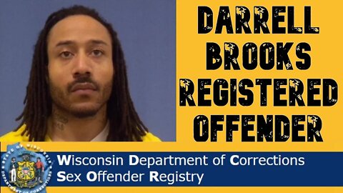 Darrell Brooks - Registered Offender - Watch to the End for Registry Details | Just the Receipts