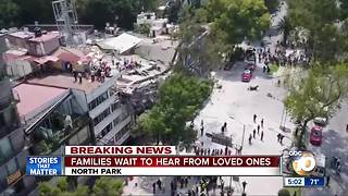 Local families worried about loved ones after Mexico quake