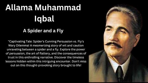 #allamaiqbal | #Allama Muhammad Iqbal | A Spider and a Fly | poetry | quotes | shayari | poem |