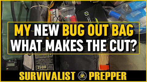 My New Bug Out Bag: What Stays, and What Goes?
