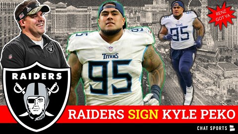 Las Vegas Raiders Sign DT Kyle Peko | 2022 Raiders Free Agency Tracker