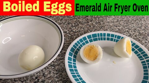 Hard Boiled Eggs Air Fryer Oven Recipe