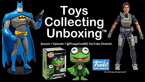 Toys Collecting Unboxing S01E07 GI Joe Classified, Barbie & Funko Pop w' Austin Brooks & Big Stu