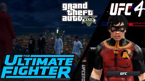 The Ultimate Fighter in UFC 4 and GTA 5: Finale