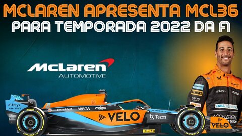 ✅ MCLAREN APRESENTA MCL36 PARA TEMPORADA 2022 DA F1. #13