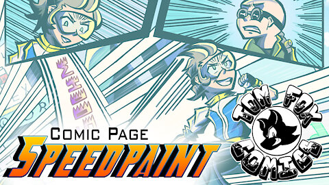 Aerodynamic Page 16 - Webcomic Speedpaint - TomFoxComics